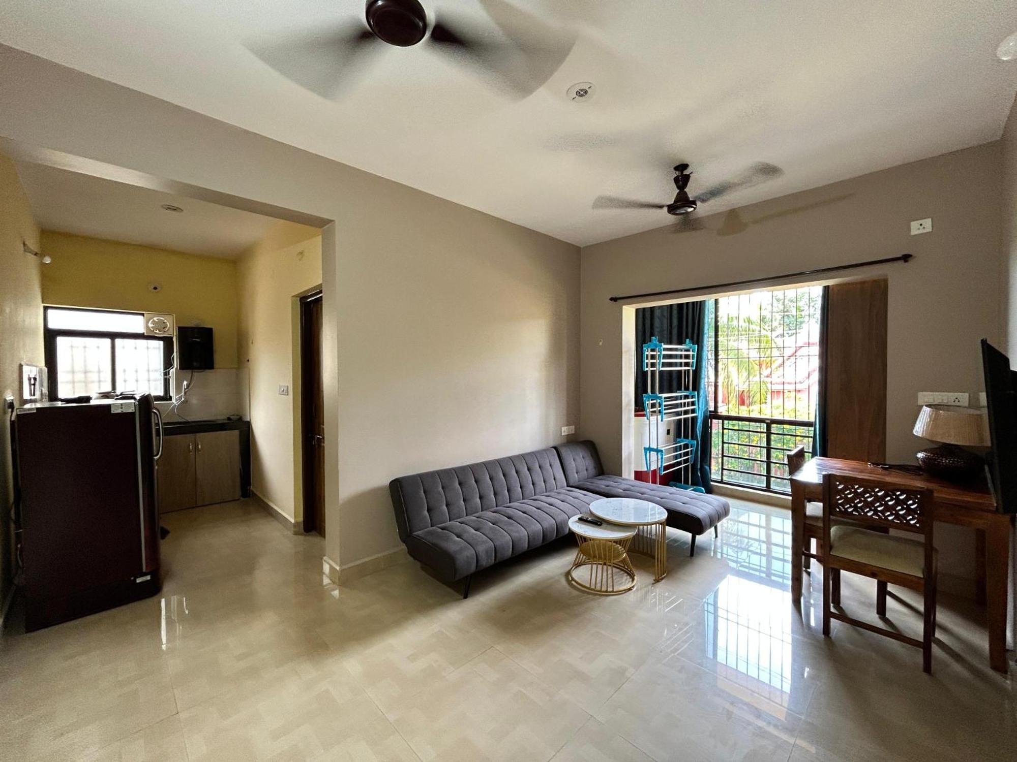1Bhk Studio Apartment North Goa Mapusa Exteriör bild