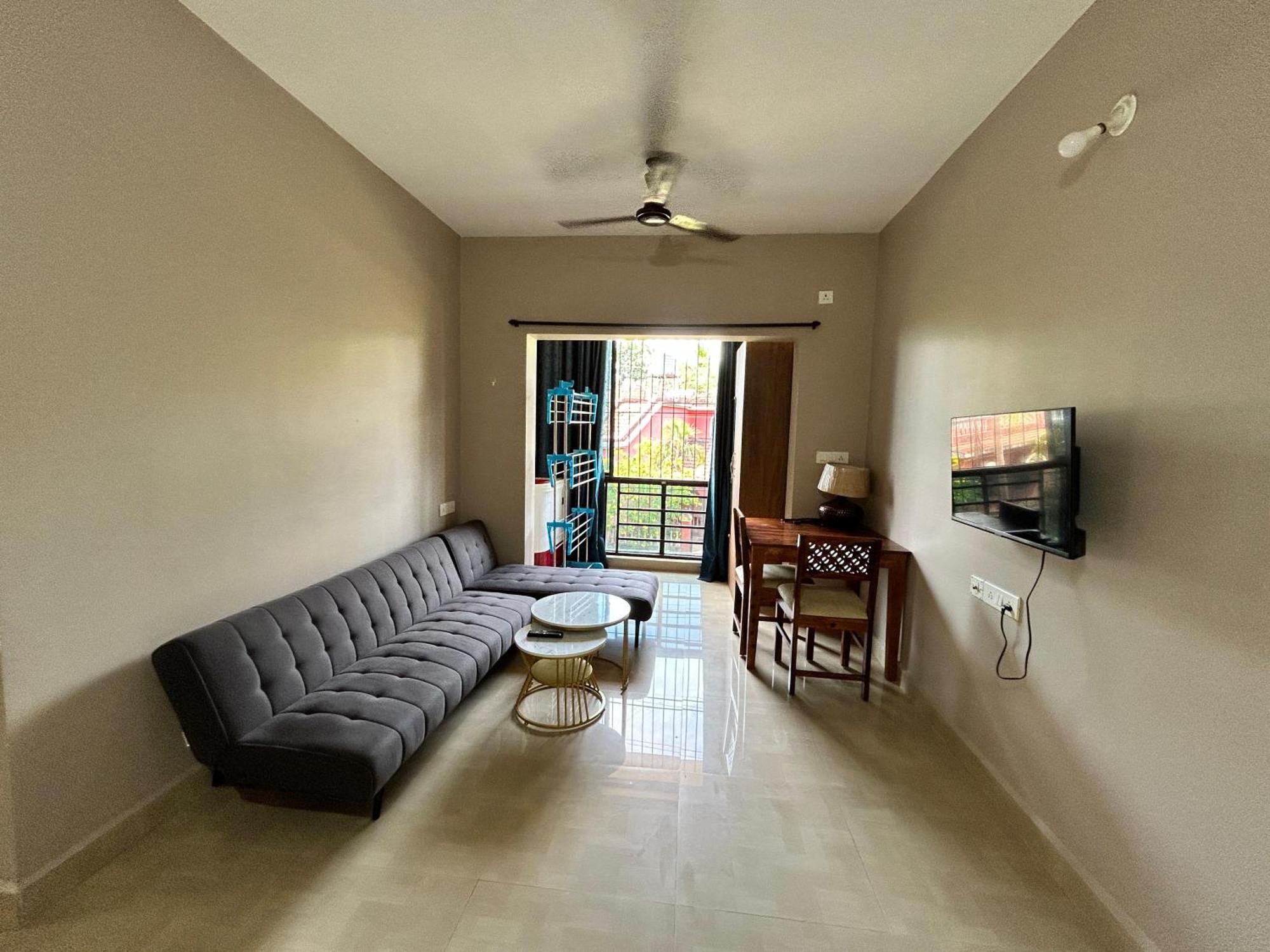 1Bhk Studio Apartment North Goa Mapusa Exteriör bild